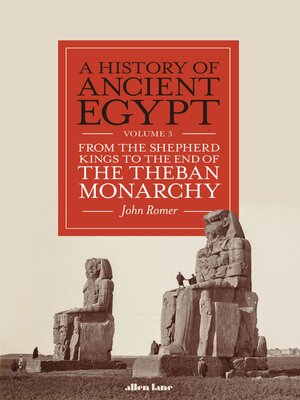 cover image of A History of Ancient Egypt, Volume 3